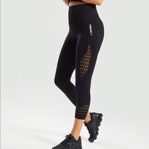 Gymshark Energy + Seamless cropped leggings